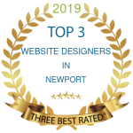 Award winning website designer Newport 2019